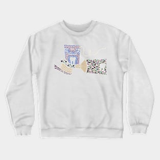 Toothpaste and Floss Crewneck Sweatshirt